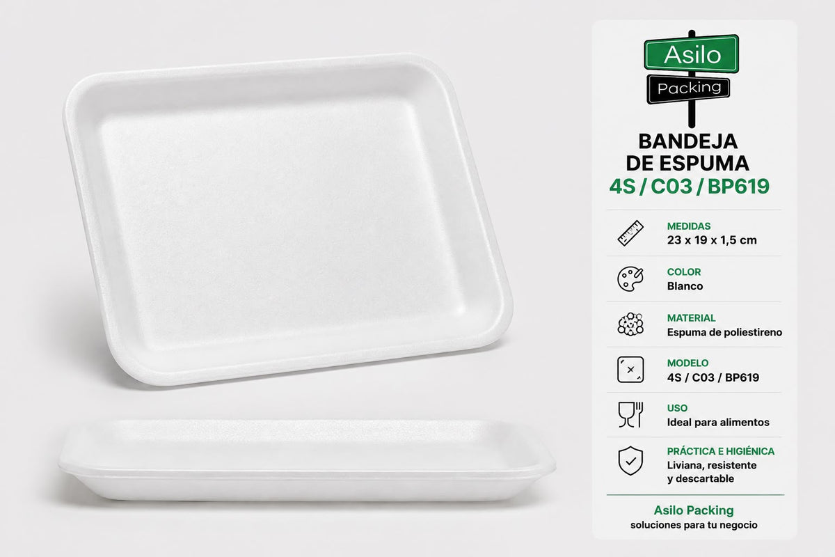 Bandeja de Espuma 4S / C03 / BP619