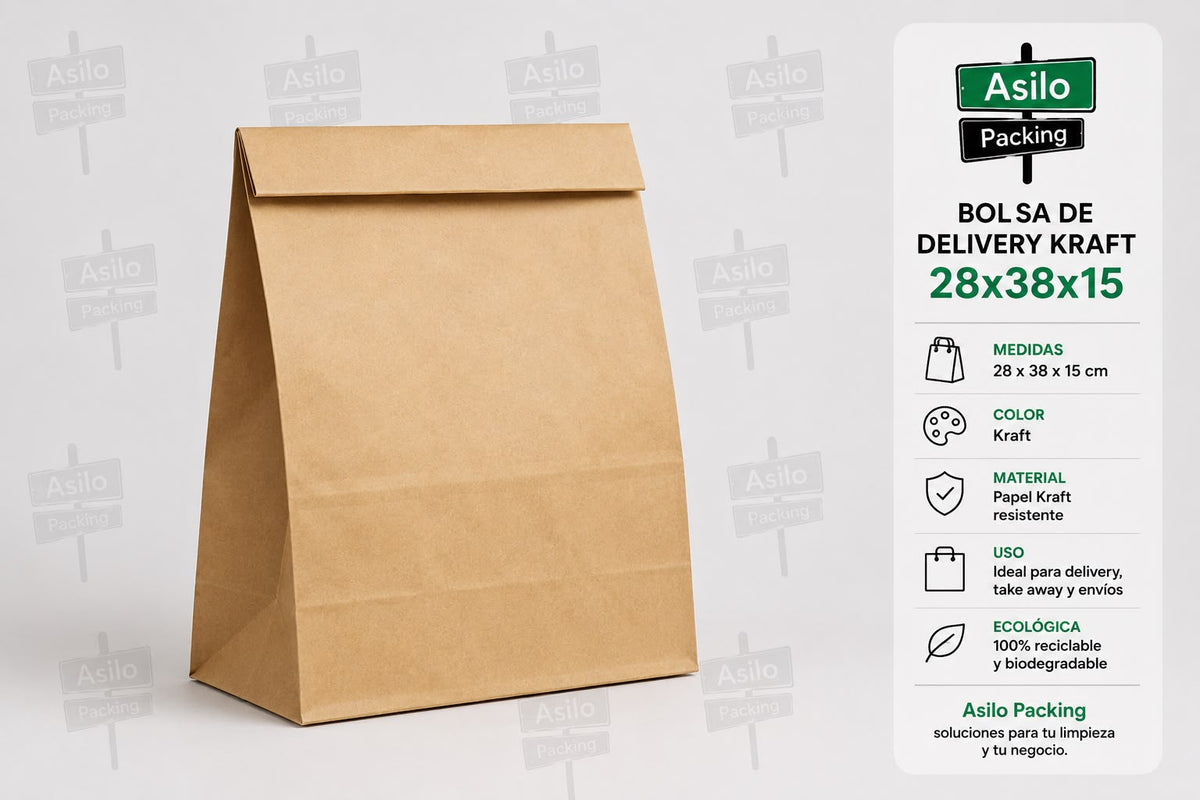BOLSA PAPEL 28X38X15 DELIVERY