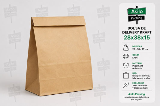 BOLSA PAPEL 28X38X15 DELIVERY